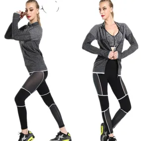 Sexy Net Yarn Joint Sports Tight Leggings