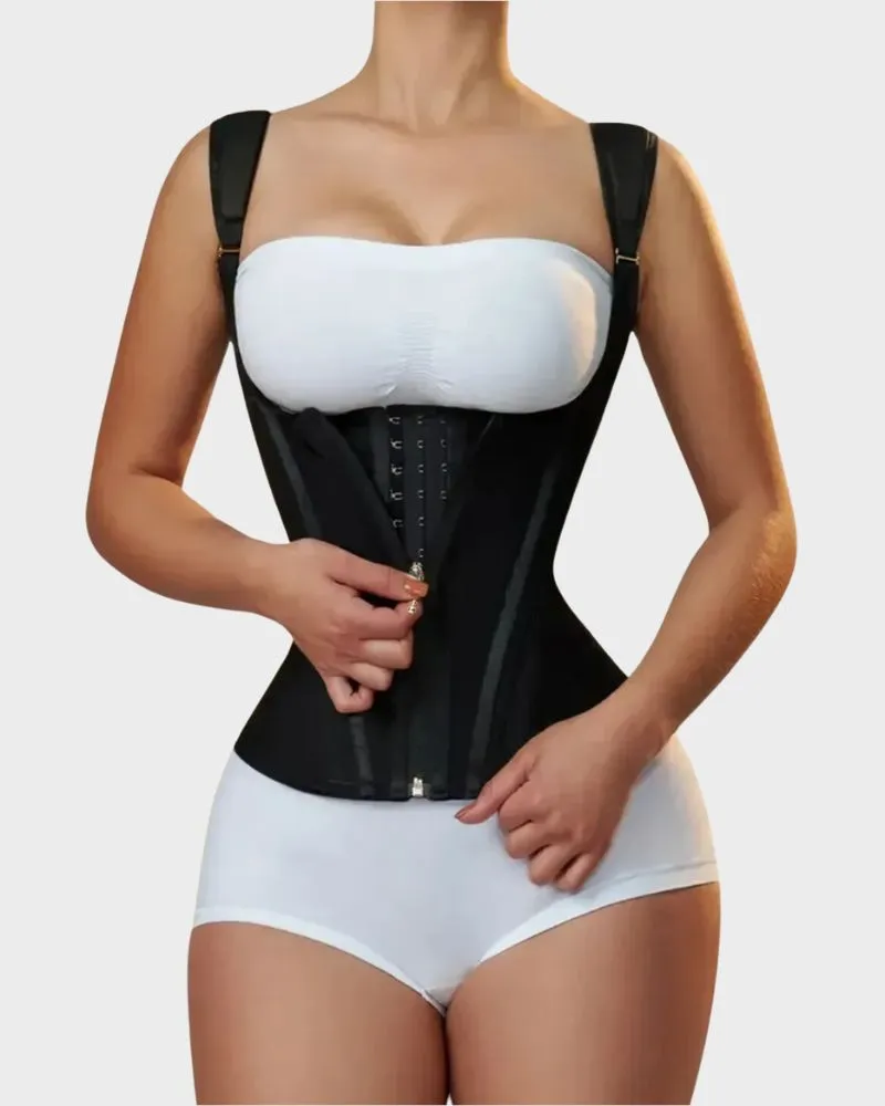 SheCurve® Double Waistband Corset Vest Waist Trainer