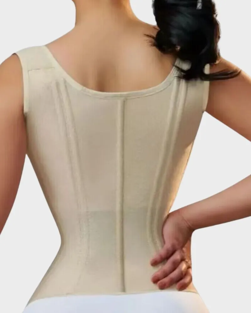 SheCurve® Double Waistband Corset Vest Waist Trainer