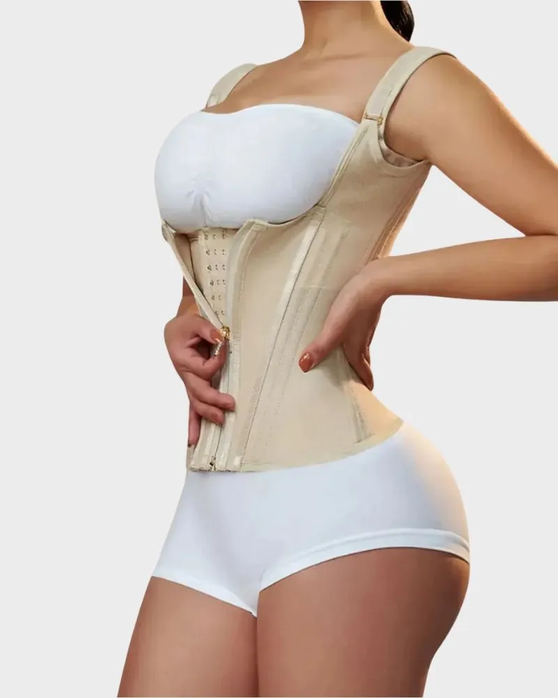 SheCurve® Double Waistband Corset Vest Waist Trainer