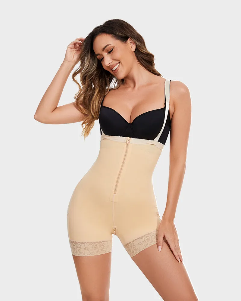 SheCurve® Open Bust Tummy Control Body Shaper