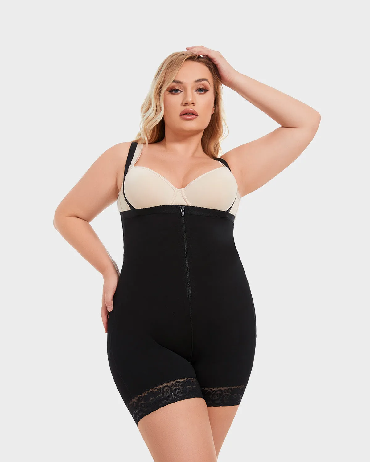 SheCurve® Open Bust Tummy Control Body Shaper