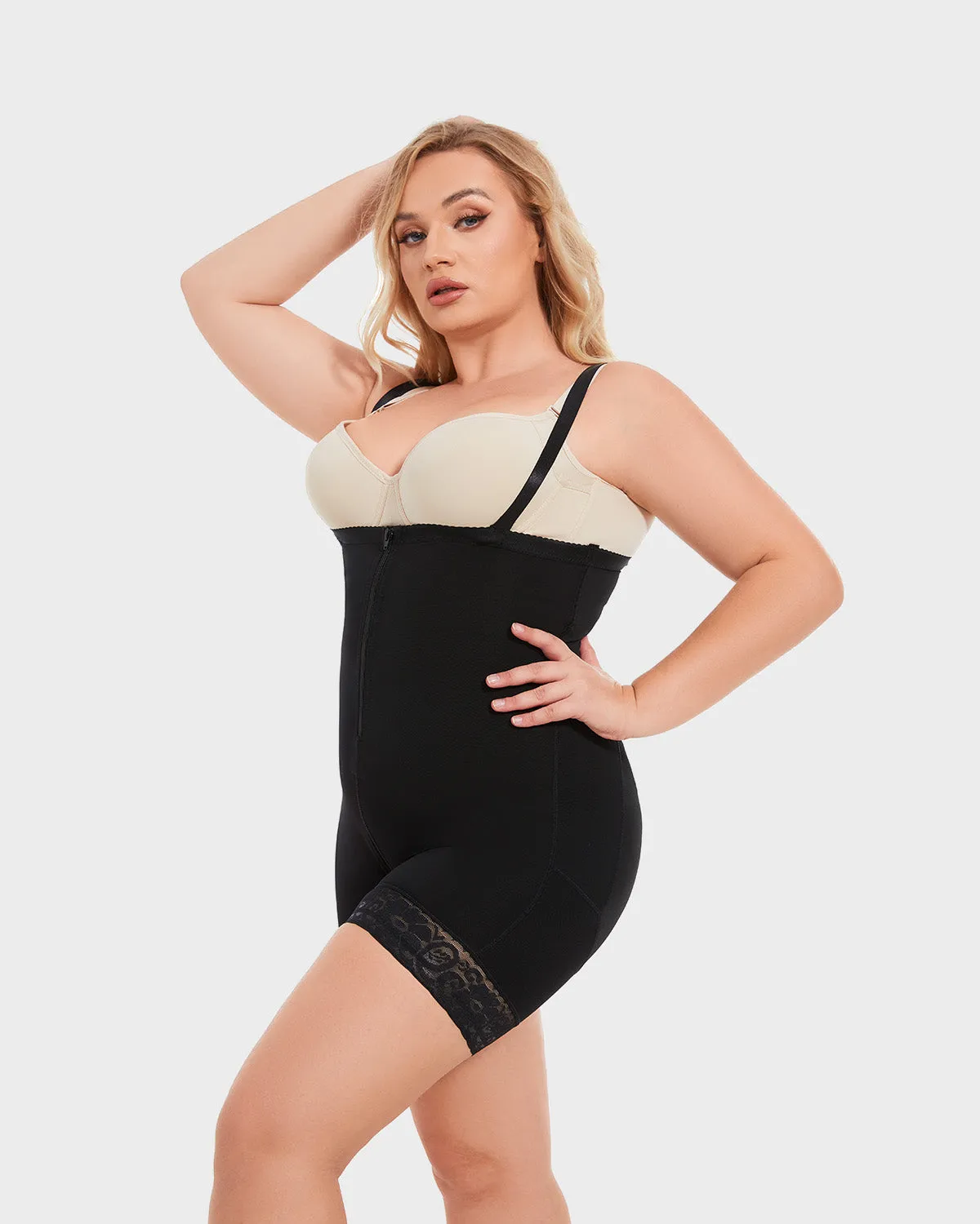 SheCurve® Open Bust Tummy Control Body Shaper