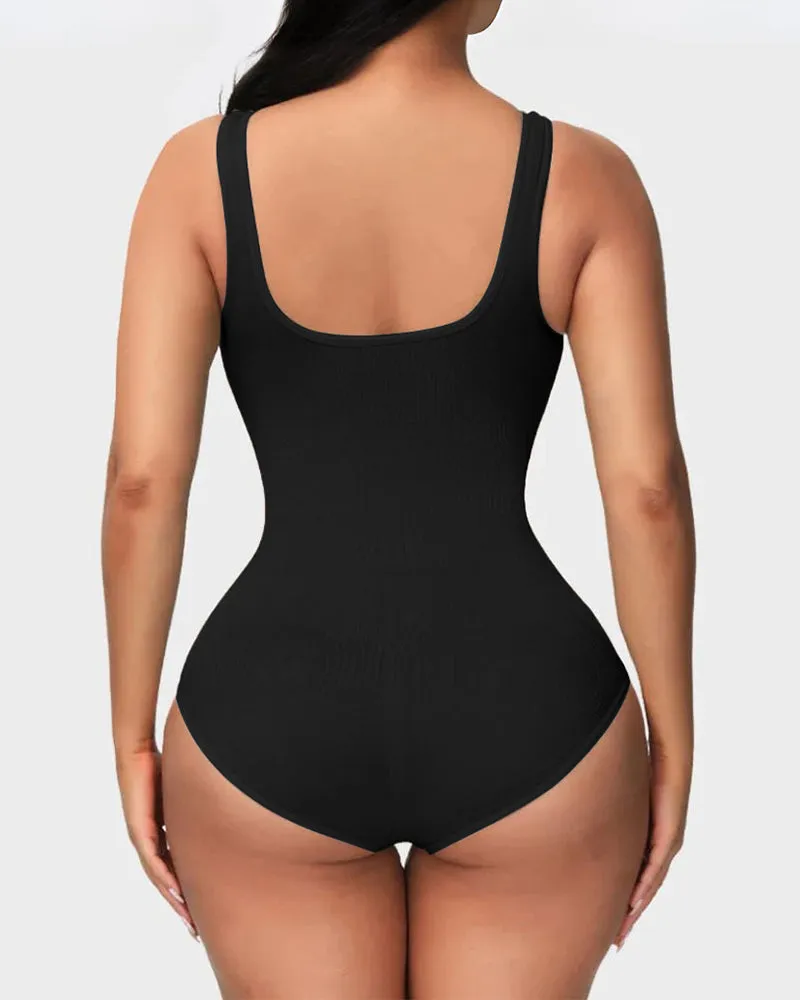 SheCurve® Smoothing Seamless Tank Top Bodysuit