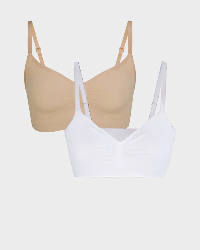 SheCurve® Women's Full Coverage Non-Padded Wireless Sculpt Bra