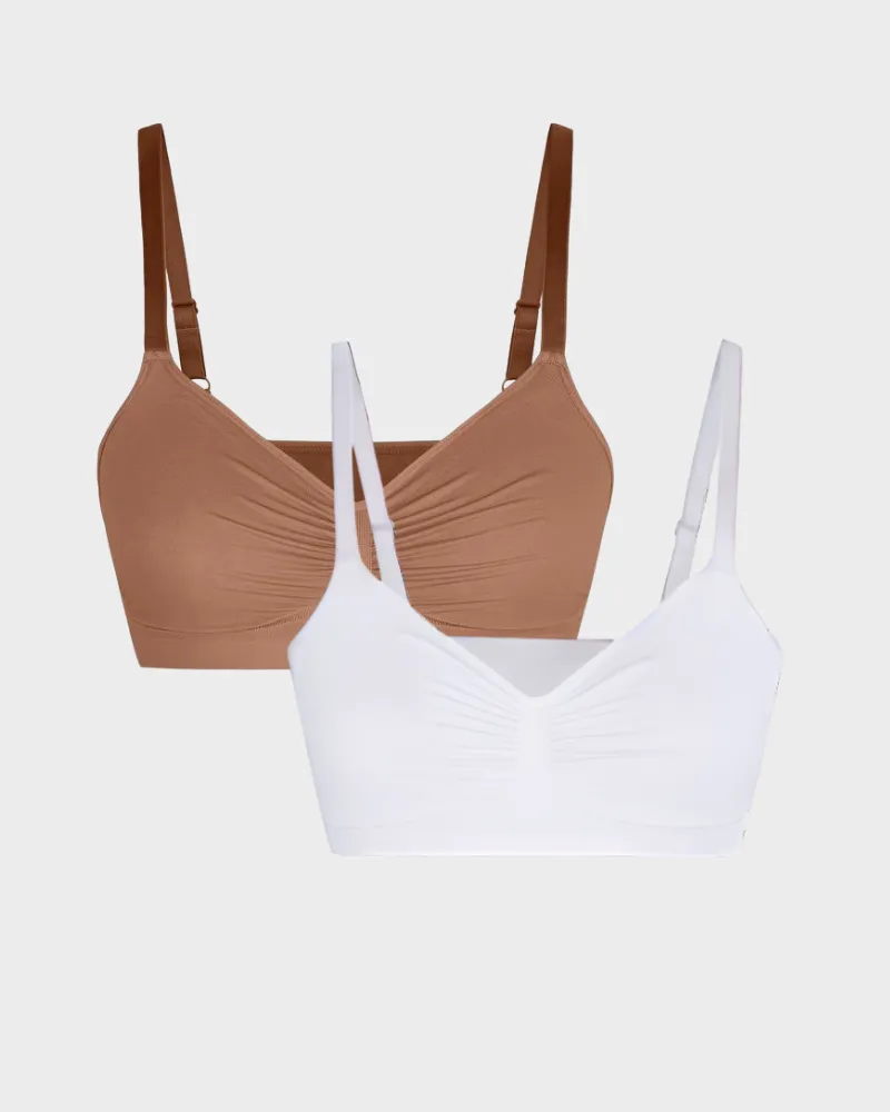 SheCurve® Women's Full Coverage Non-Padded Wireless Sculpt Bra