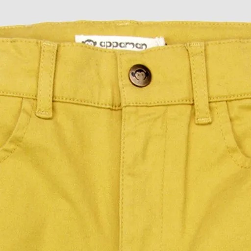 Slim Chino Pants | Gold