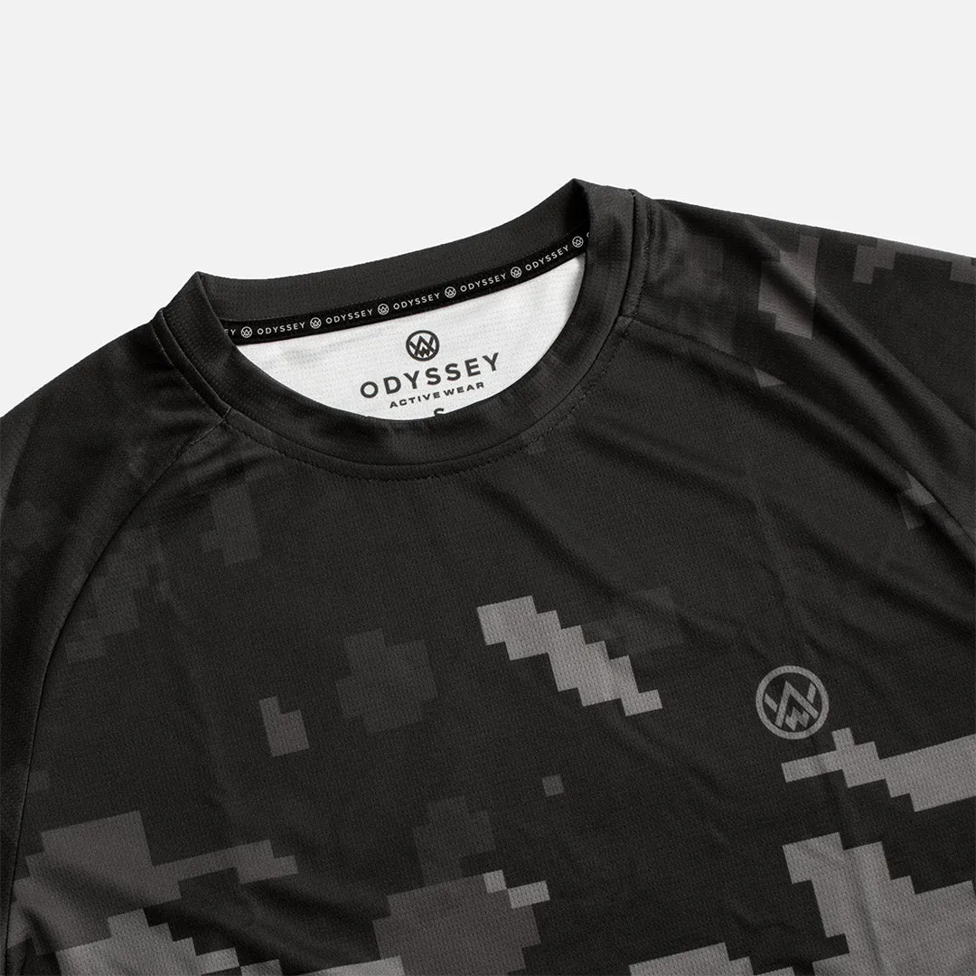 Stealth Digital Camo Long Sleeve MTB Jersey