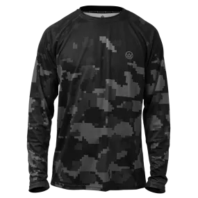 Stealth Digital Camo Long Sleeve MTB Jersey