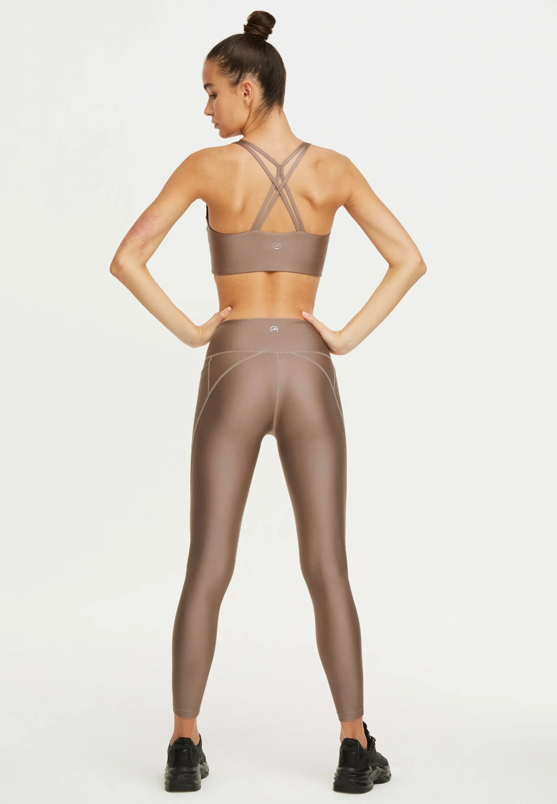 Stretch Leggings mit hohem Bund - Stardust