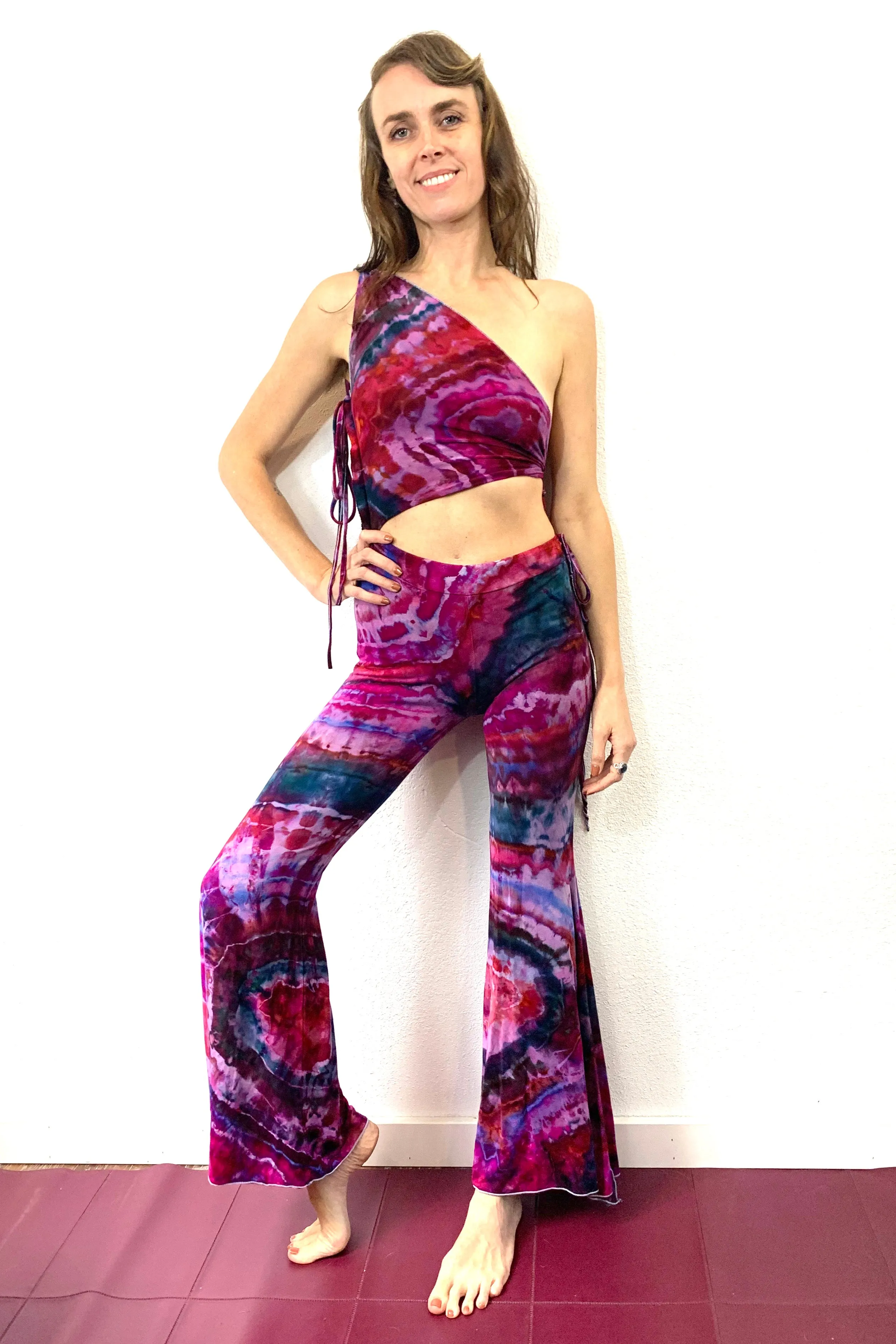 Tie Dye Skirt Pants Onesie