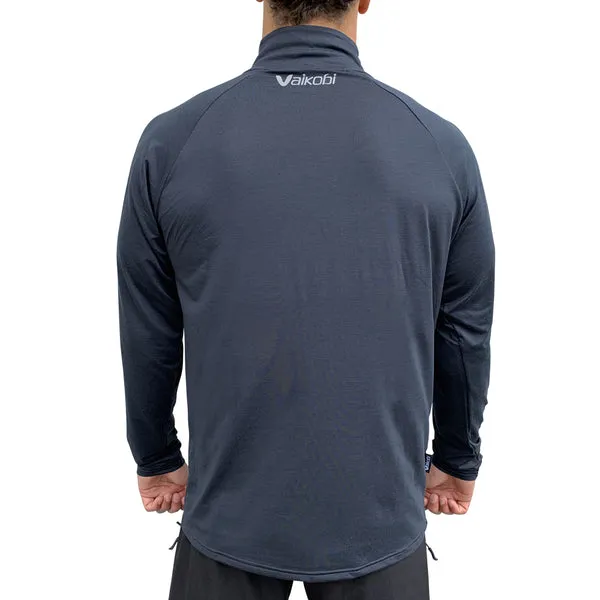 VAIKOBI UV LONG SLEEVE ZIP TECH TOP