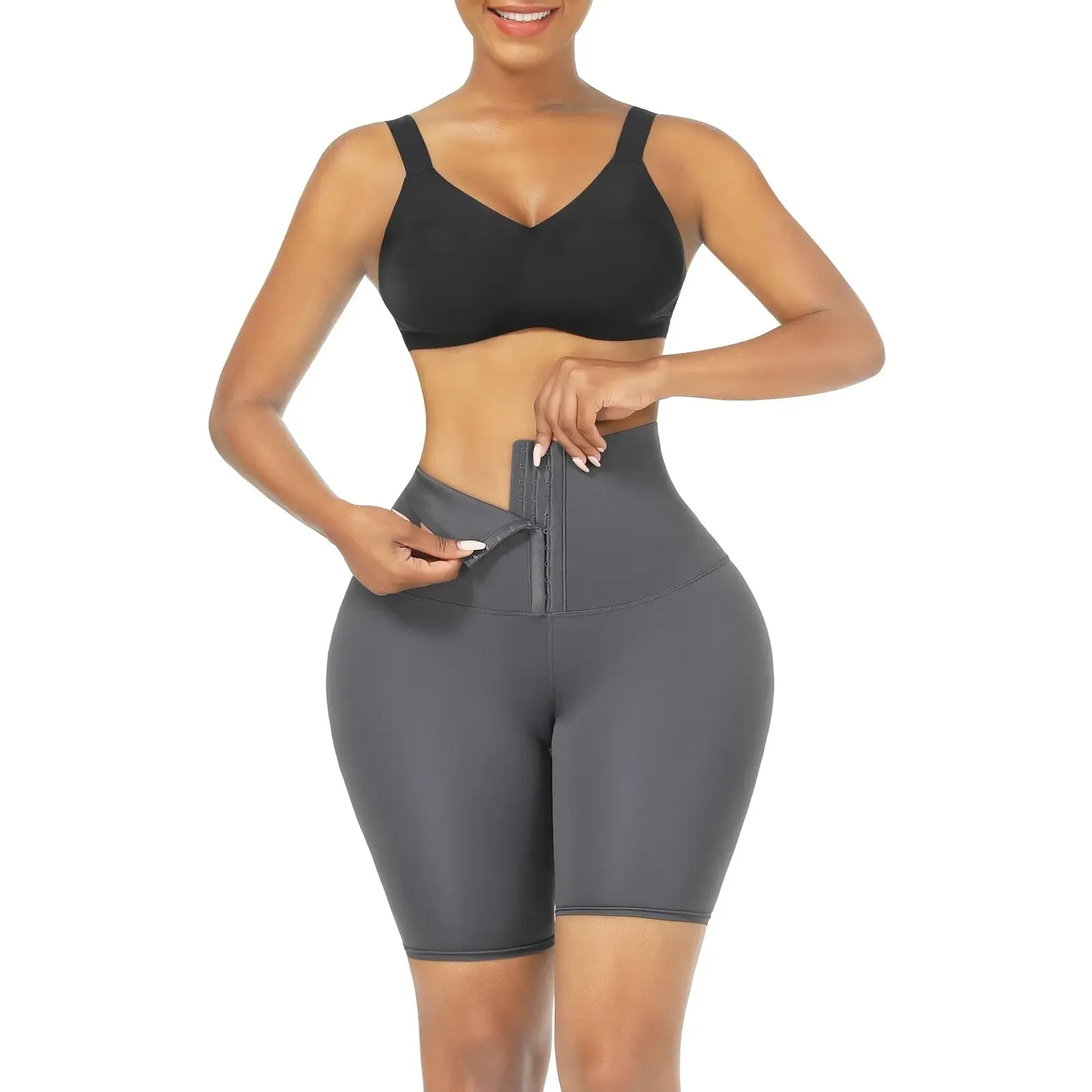 WaistDear Women's High Waist Trainer Leggings - Slimming Corset Shapewear