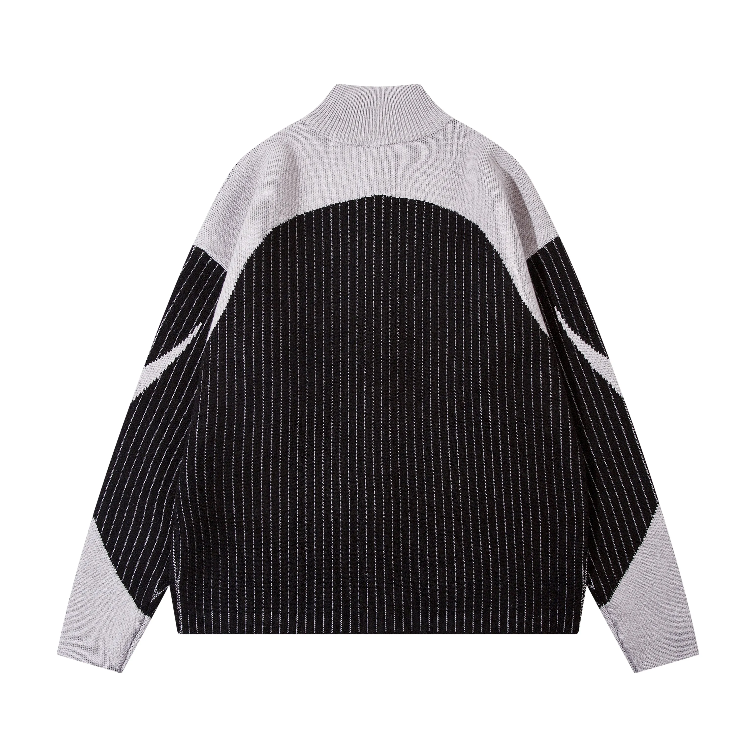 Wave Pulse | High Street Stripe Knit Jacket