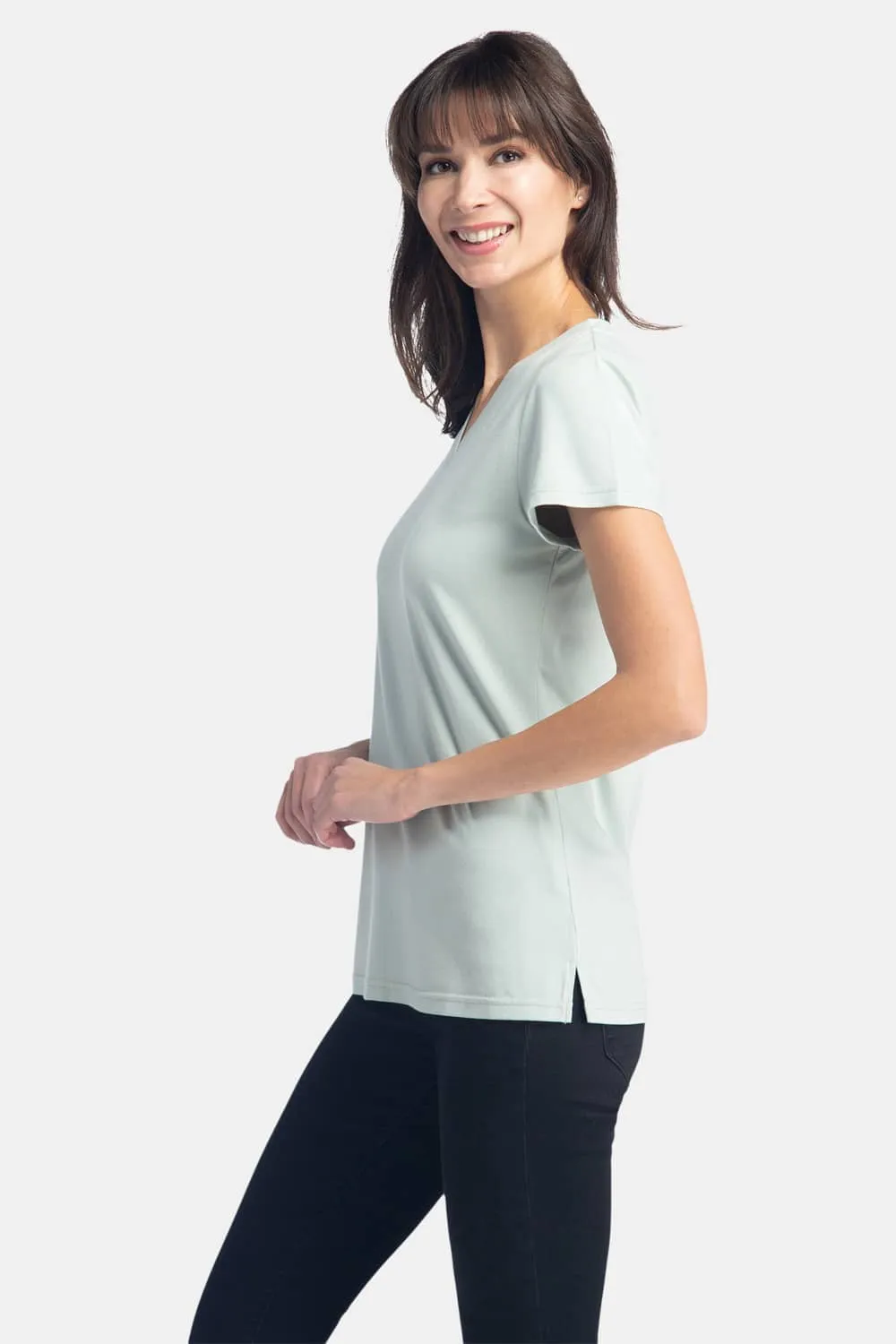 Women's Classic Fit EcoFabric? V-Neck Tee