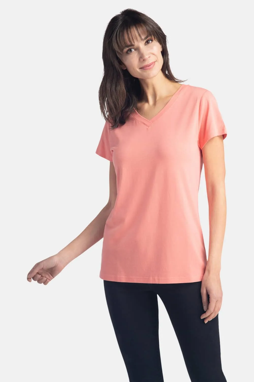 Women's Classic Fit EcoFabric? V-Neck Tee