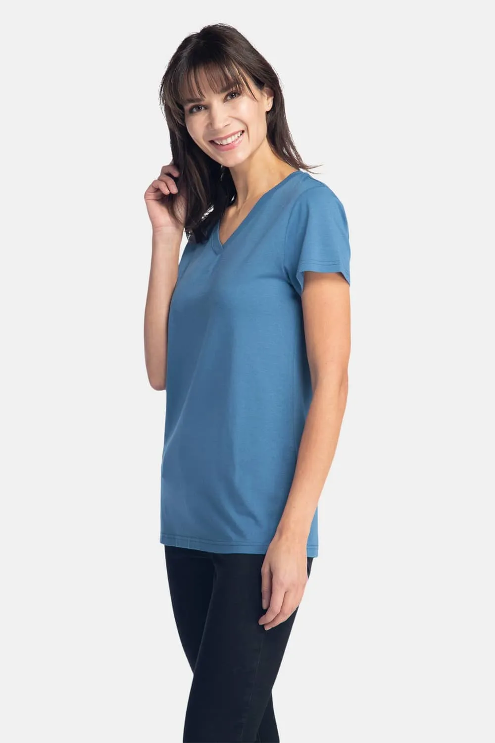 Women's Classic Fit EcoFabric? V-Neck Tee