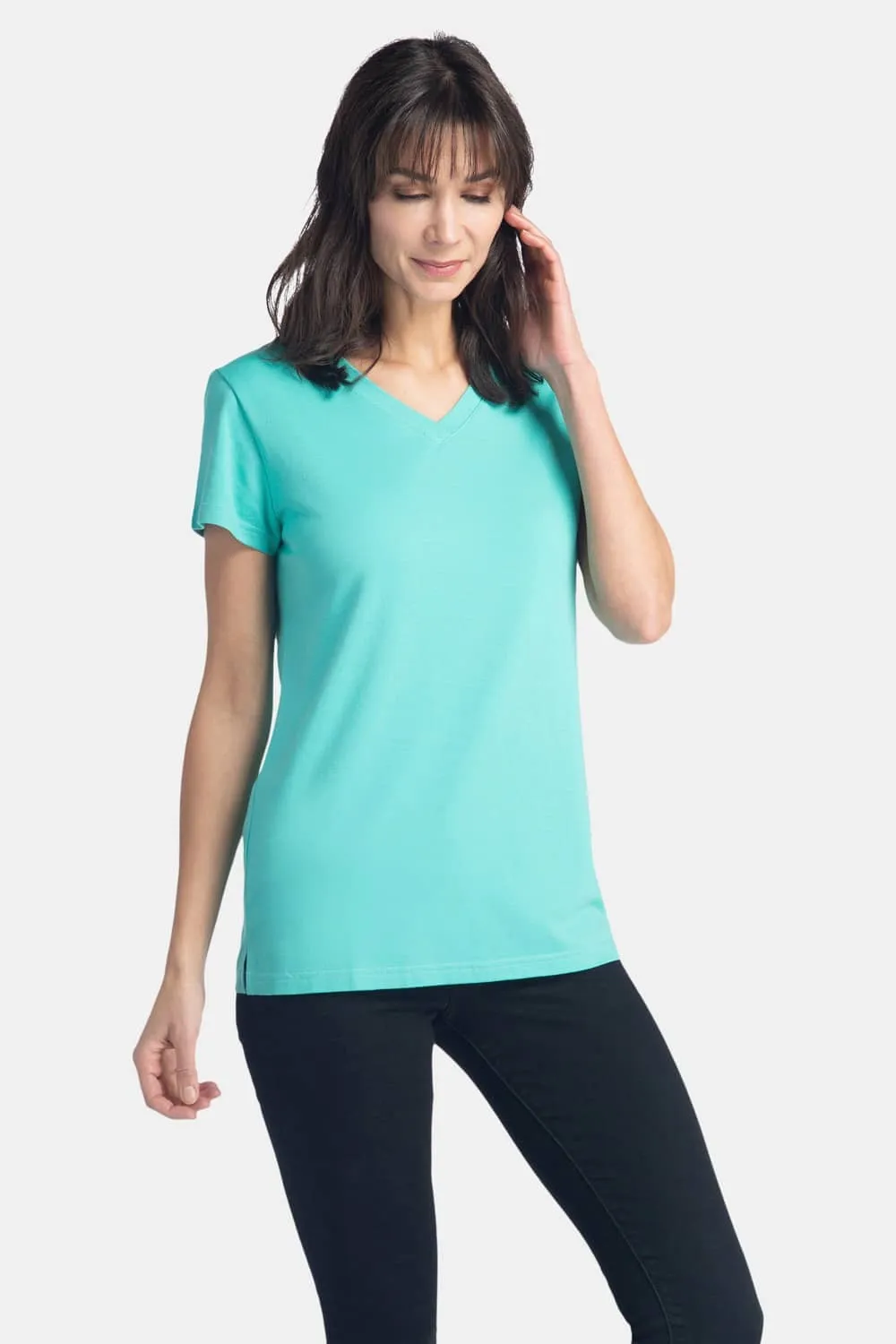 Women's Classic Fit EcoFabric? V-Neck Tee