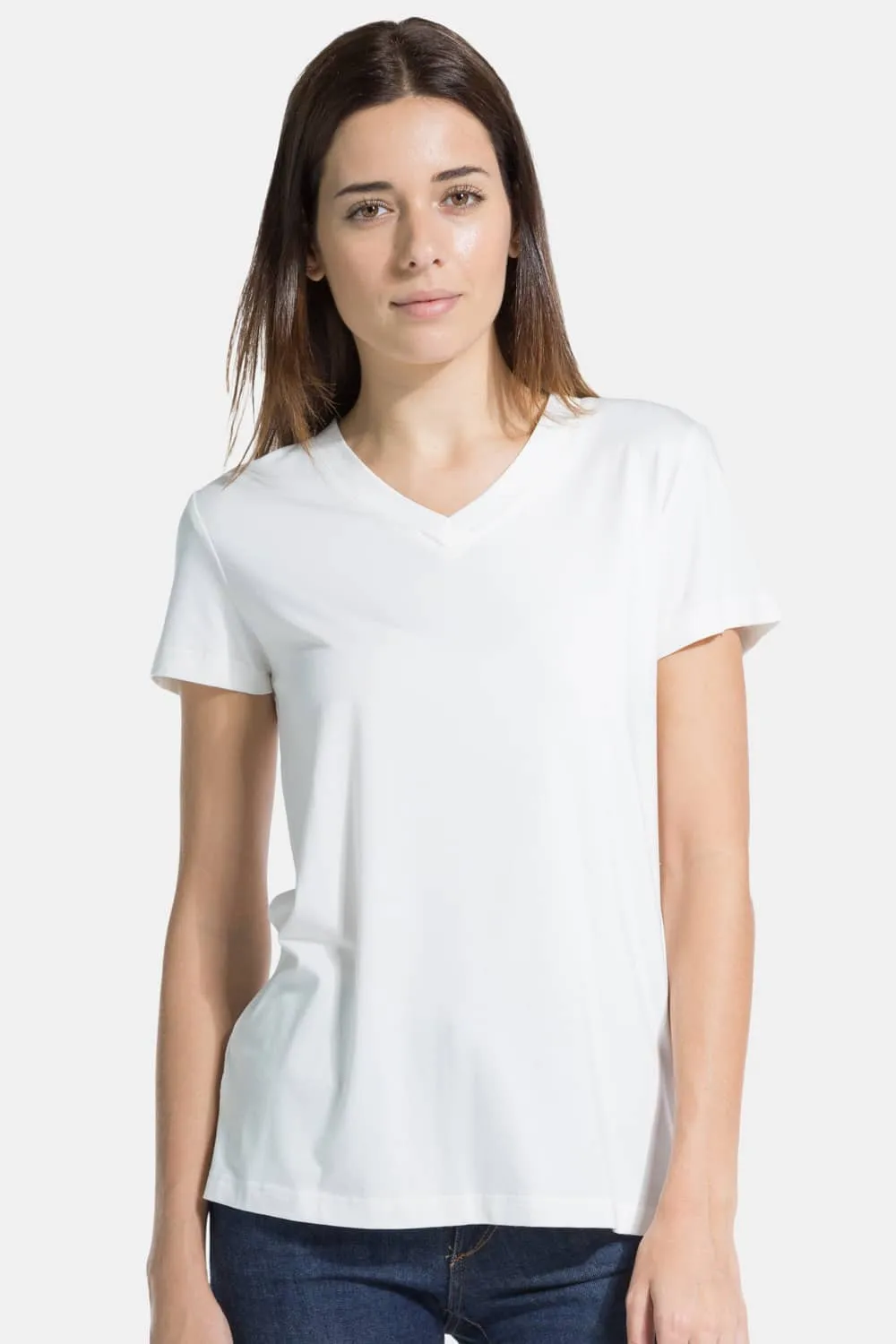 Women's Relaxed EcoFabric™ V-Neck Tee