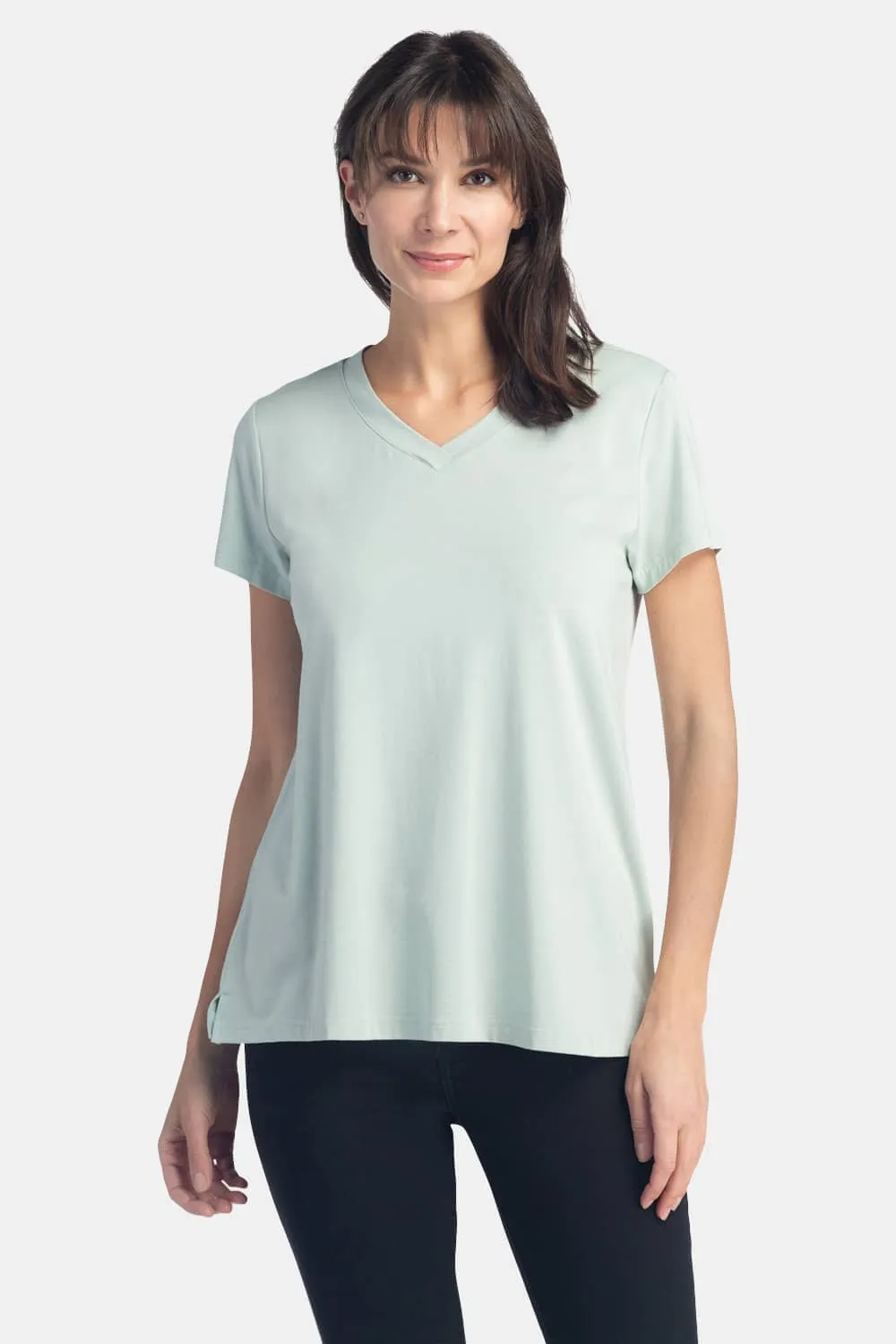 Women's Relaxed EcoFabric™ V-Neck Tee