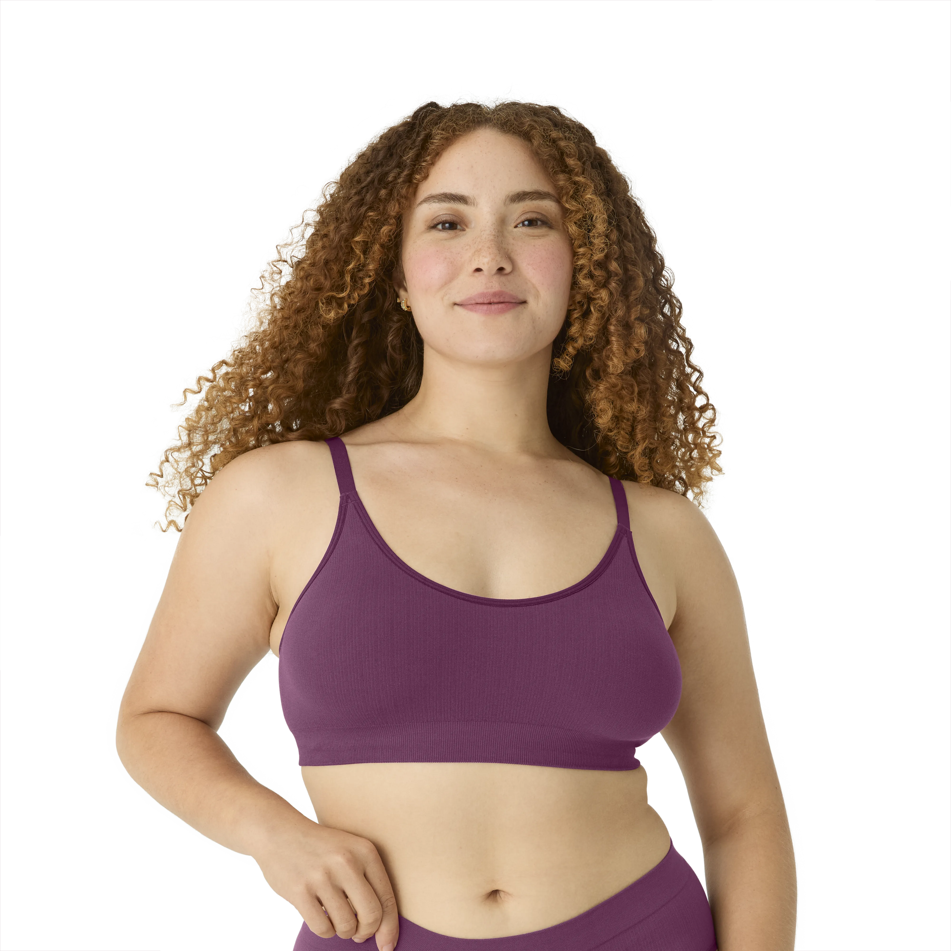 Women's Seamless Scoop Bralette 4-Pack