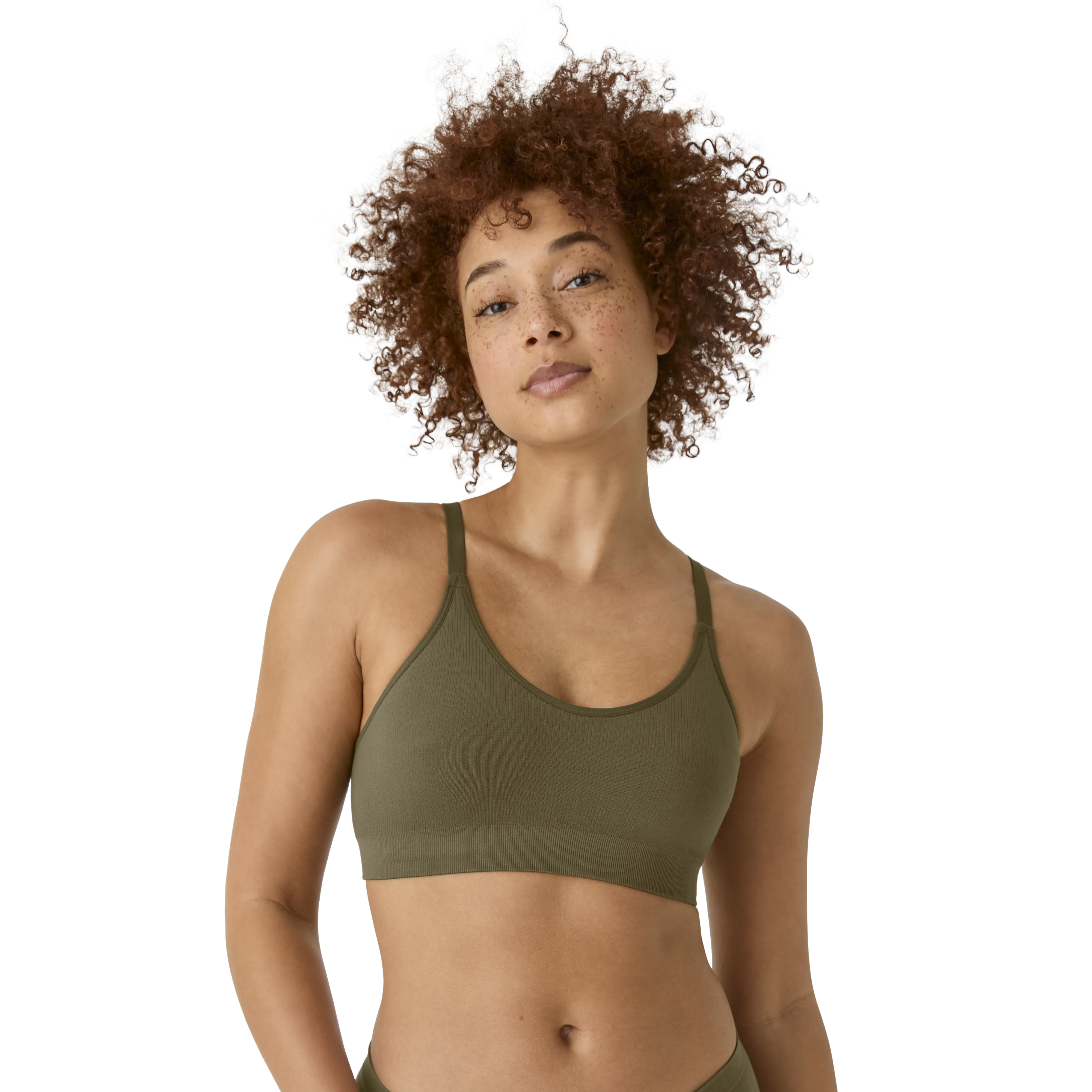 Women's Seamless Scoop Bralette 4-Pack