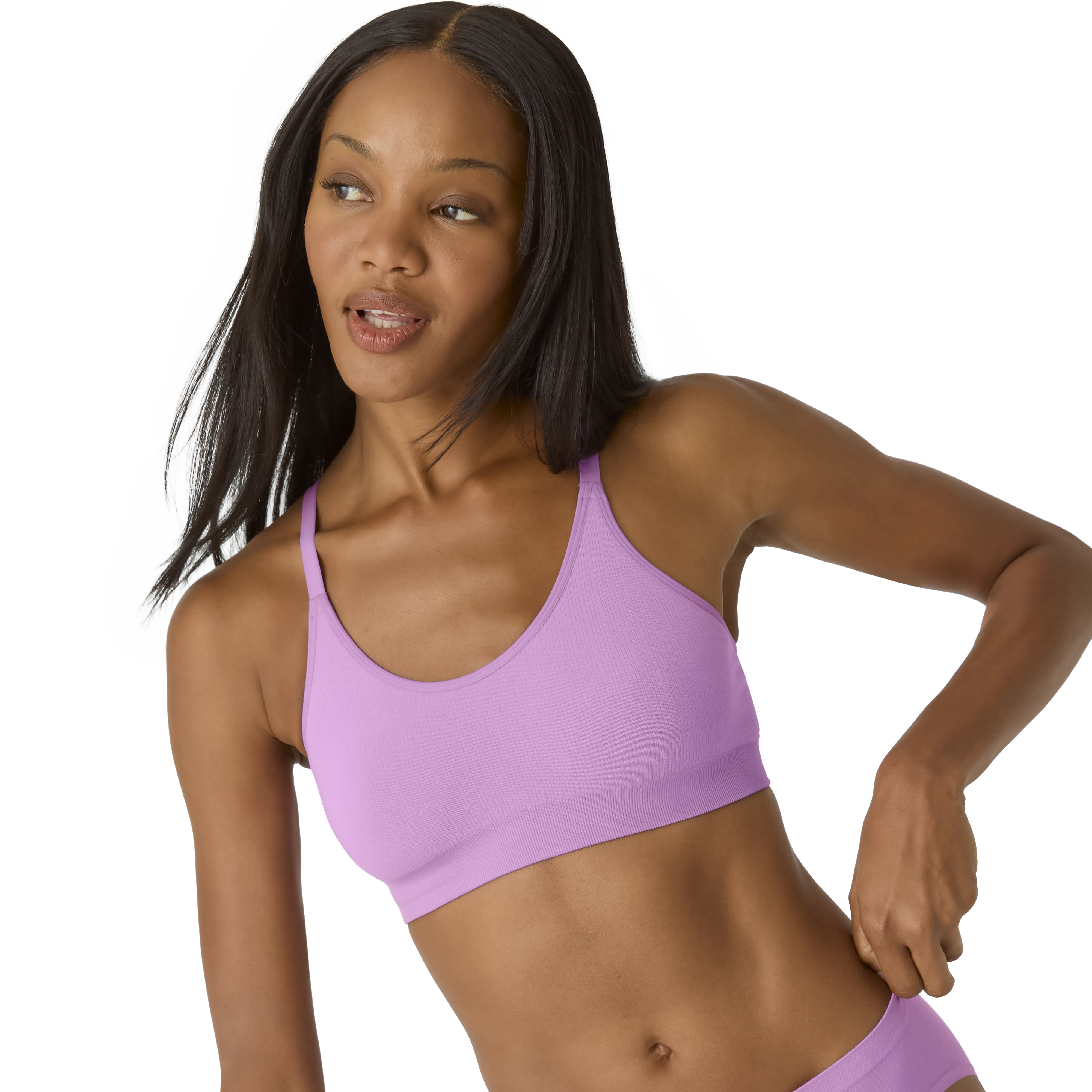 Women's Seamless Scoop Bralette 4-Pack