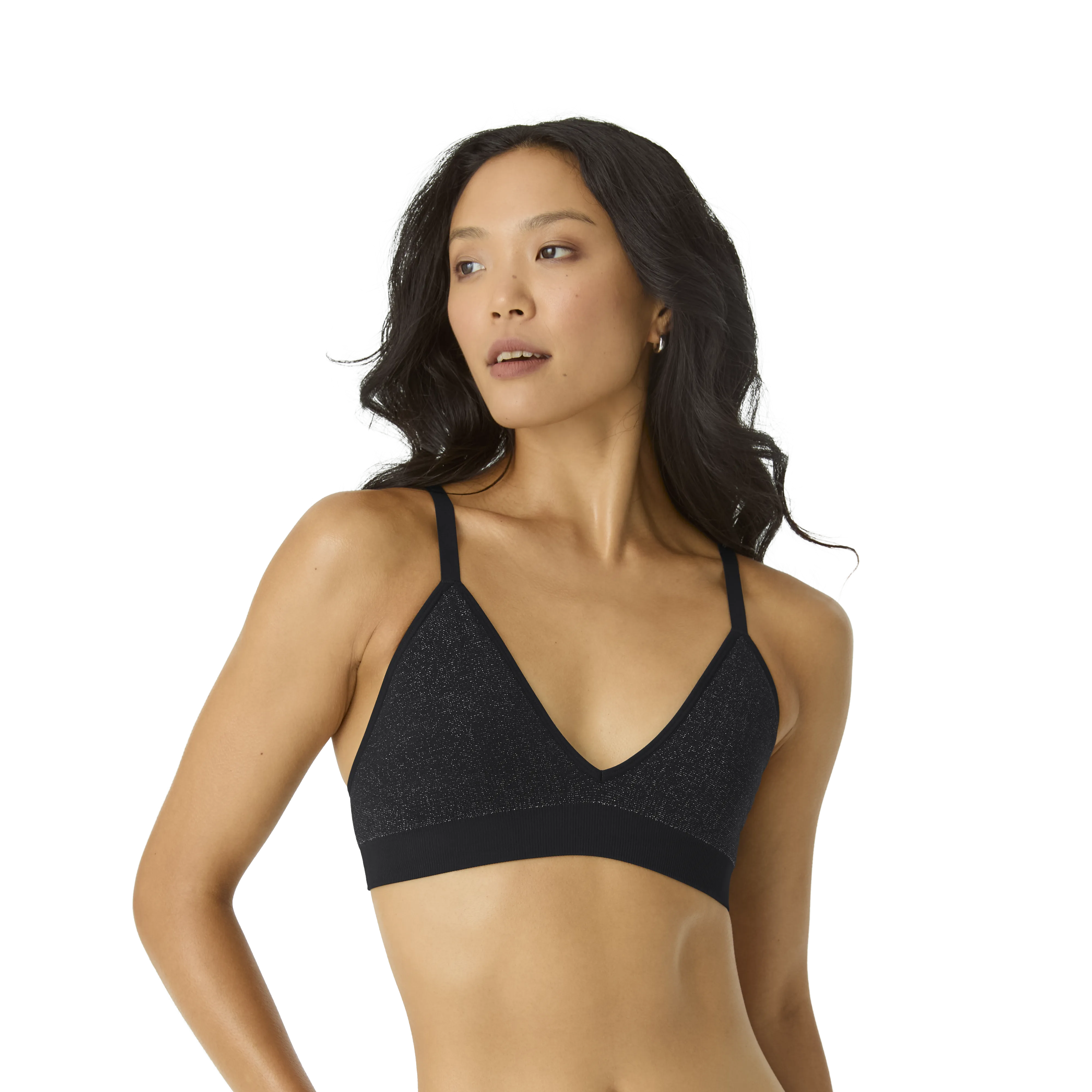 Women's Seamless Triangle Bralette 4-Pack