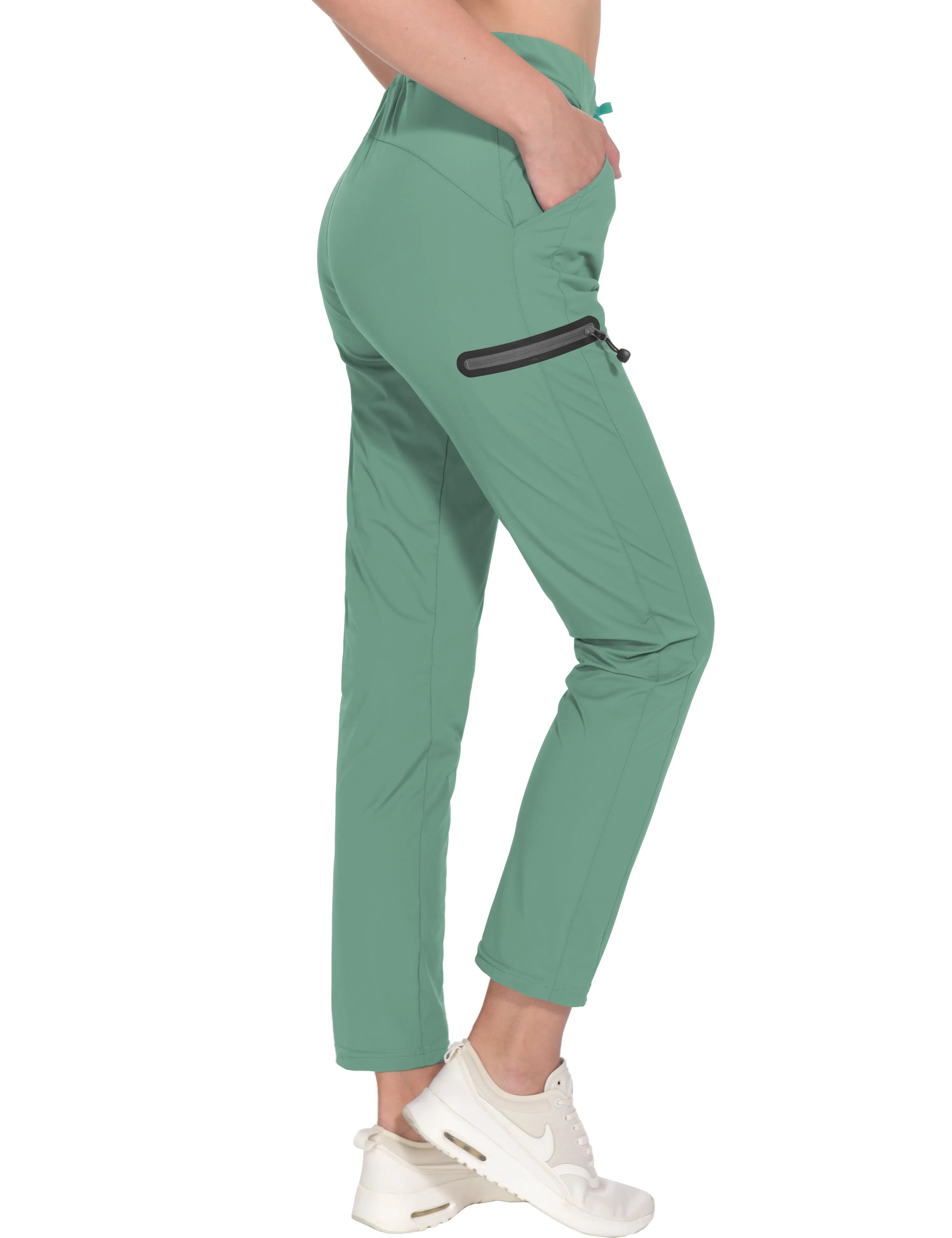 Women's Ultra-Stretch Quick Dry Lightweight Ankle Pants