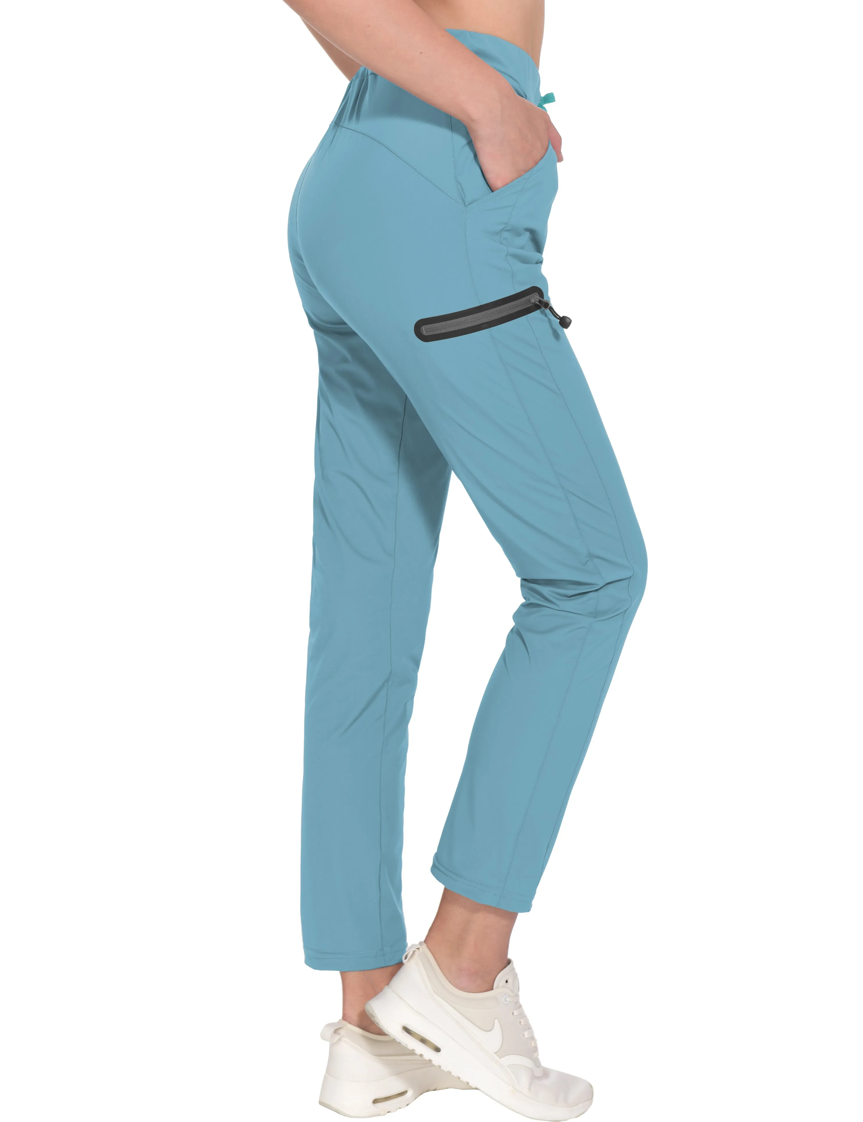 Women's Ultra-Stretch Quick Dry Lightweight Ankle Pants