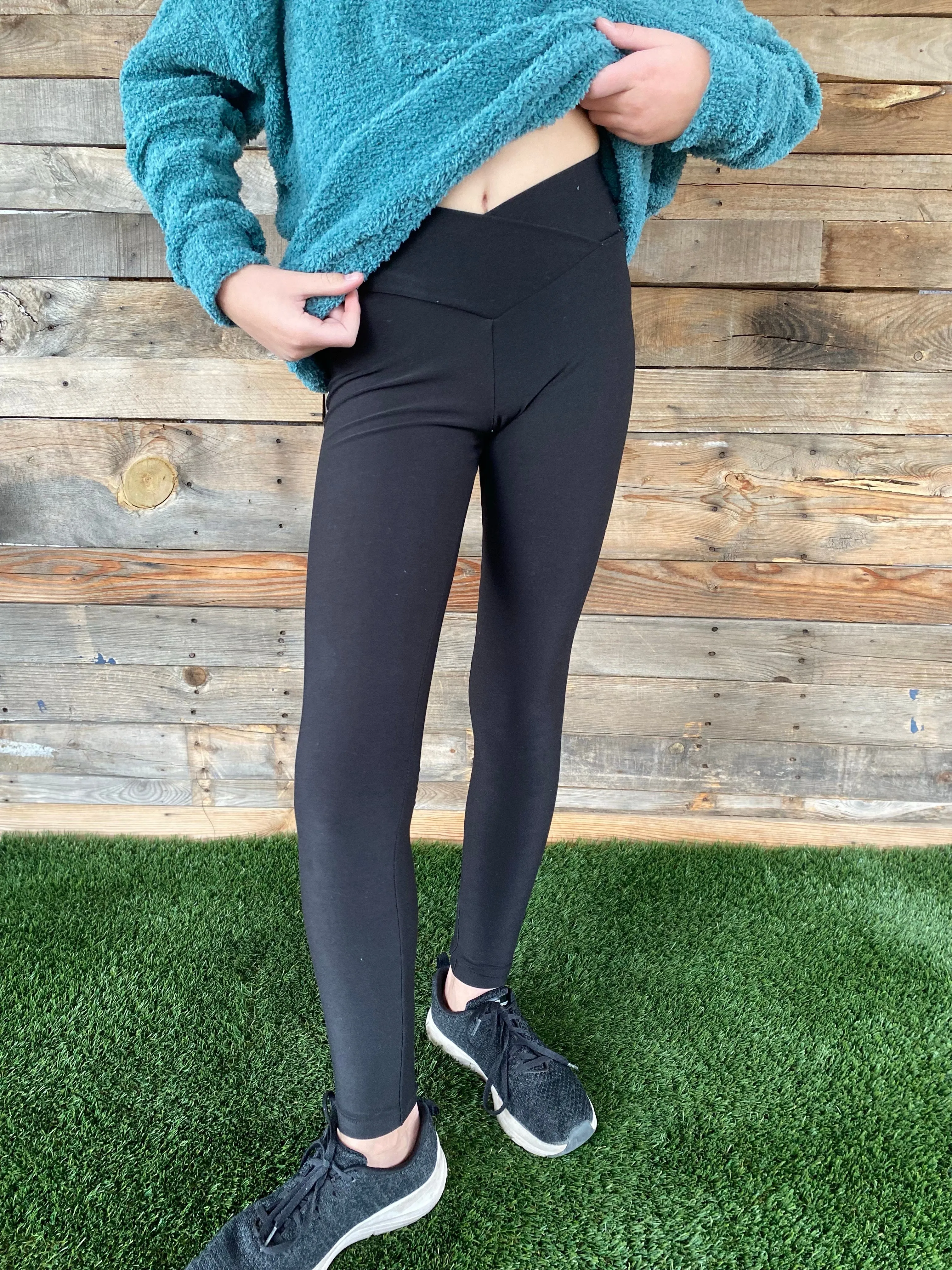 Youth Sundial Leggings PDF Sewing Pattern 2-16