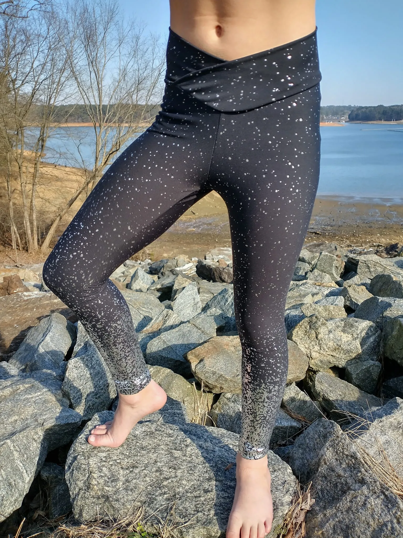 Youth Sundial Leggings PDF Sewing Pattern 2-16